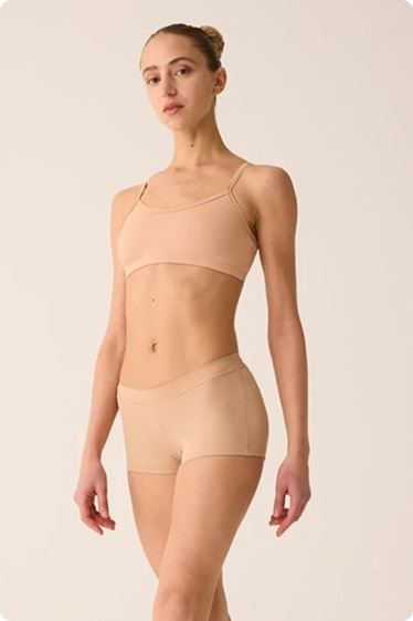 Short in tessuto elasticizzato